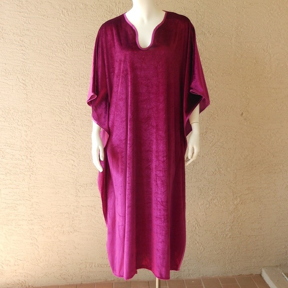 velour caftan